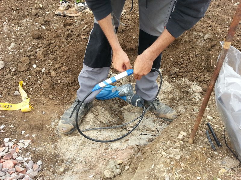 Der Telekom Hausanschluss Ist Im Hausanschlussraum Gesetzt Wir Bauen Dann Mal Ein Haus
